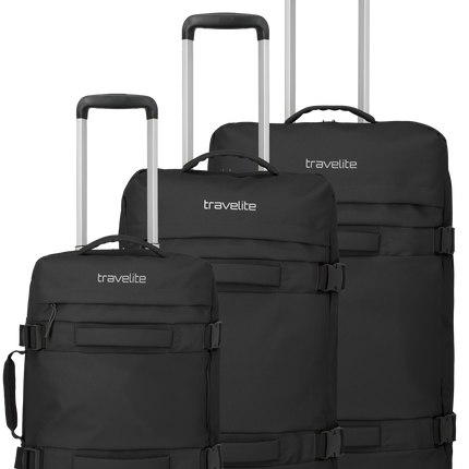 Travelite Bolonia Σετ τσαντών ταξιδιού 3 τεμαχίων (S/M/L) Μαύρο