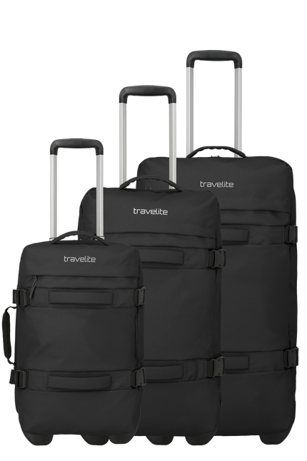 Travelite Bolonia Σετ τσαντών ταξιδιού 3 τεμαχίων (S/M/L) Μαύρο