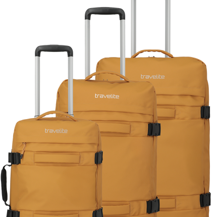 Travelite Bolonia Σετ τσαντών ταξιδιού 3 τεμαχίων (S/M/L) Κίτρινο