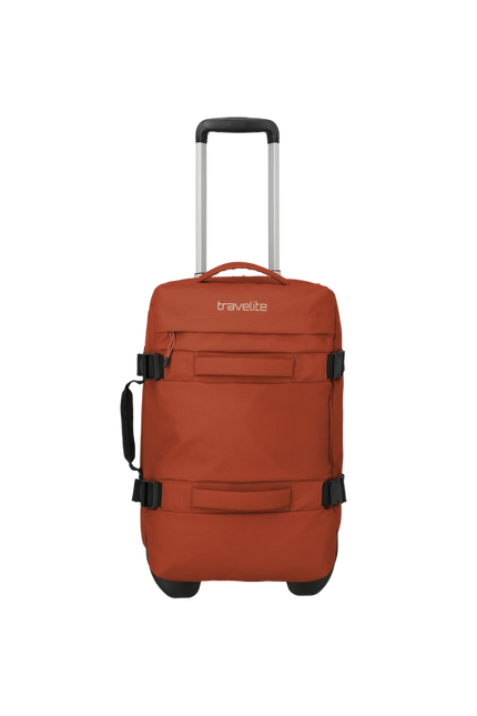 Travelite Bolonia kuffert med hjul og dufflebag S orange