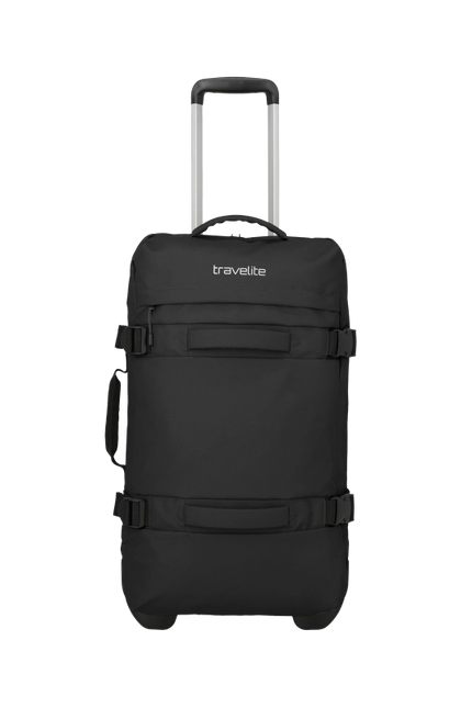 Travelite Bolonia Wheeled Duffle M Zwart