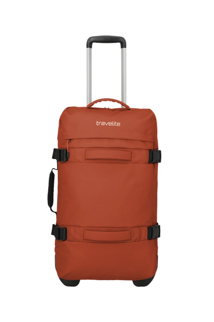 Travelite Bolonia kuffert-/duffletas på hjul M orange