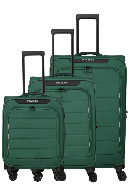 Travelite Skaii Kofferset 3-delig S/M/L Green