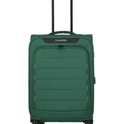 Travelite Skaii Trolley M 67 cm Expandable Green