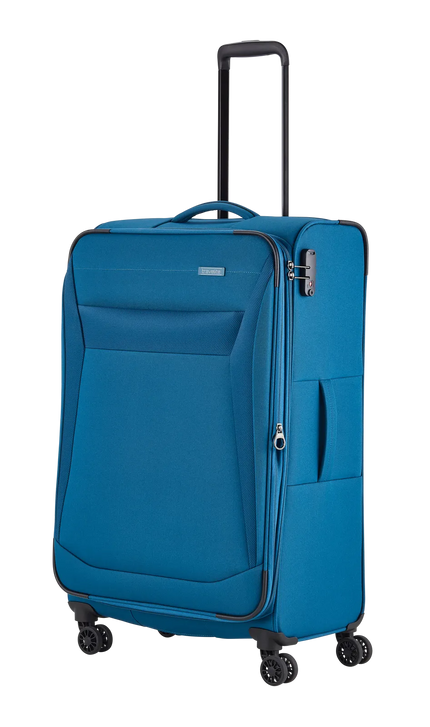 Travelite CHIOS 4 Wheel Trolley L Exp 78 cm Petrol