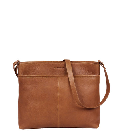 Burkely Crossbodybag Casey L Cognac