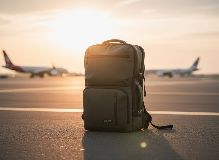 ByMetz Rugzak 55x40x20 Ryanair - Transavia - Expandable naar 55x40x25