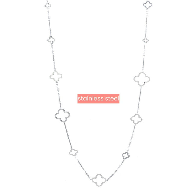 Day & Eve Long Clover Necklace