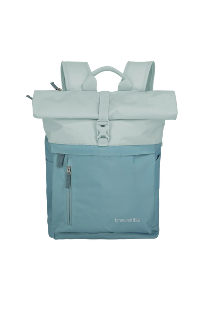 Travelite Basics Rollup rygsæk Ice blå