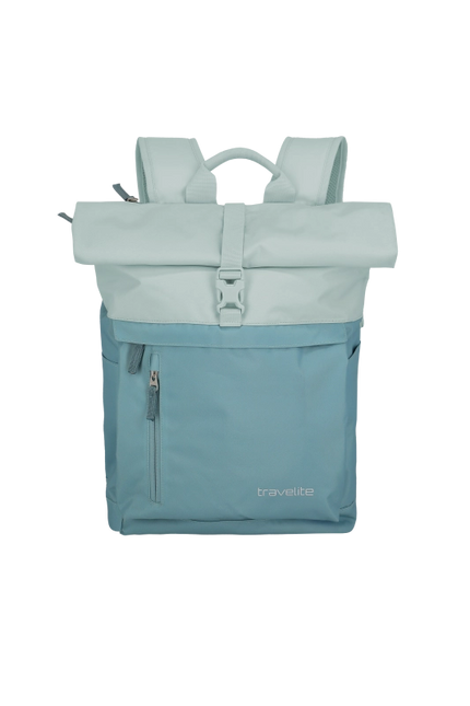Travelite Basics Rollup Backpack Iceblue