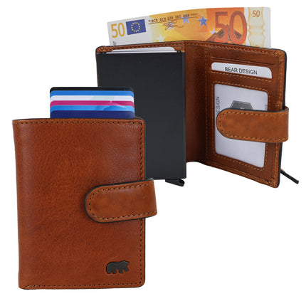 Bear Design RFID-korthållare Pietro BS23057 Cognac