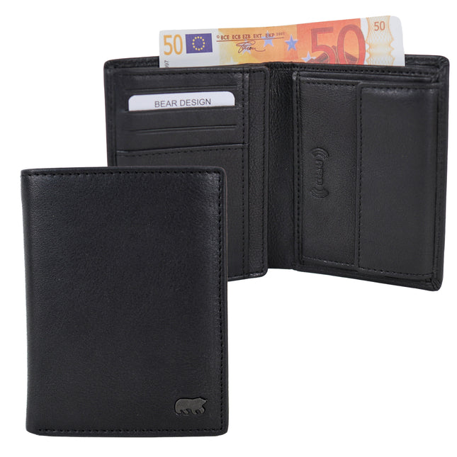 Bear Design Carteira Alta para Homem Enrico BS23060 Preto