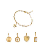 Set 4 Goud (Stainless Steel)