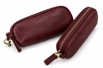 Bag2Bag Glass Case Estojo para Óculos Bordô