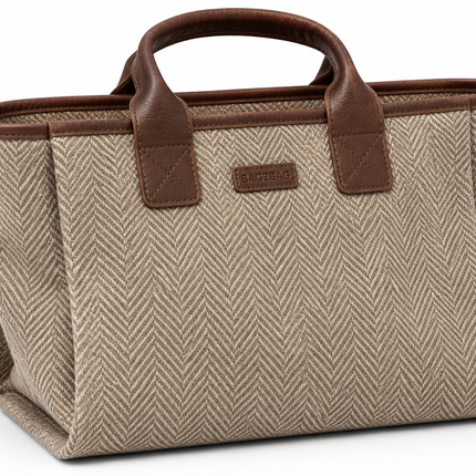 Bag2Bag Ros Shopper Tweed / Mörkbrun