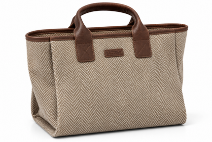 Bag2Bag Ros Shopper Tweed / Mörkbrun