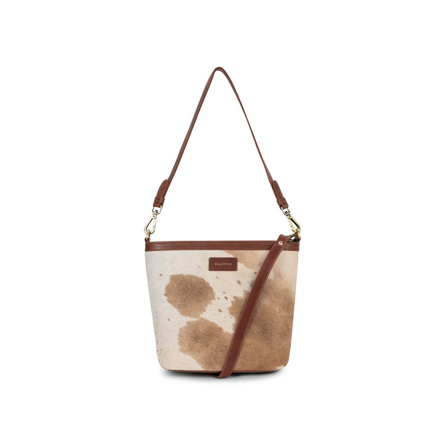 Bag2Bag schoudertas Braga Dierenhuid