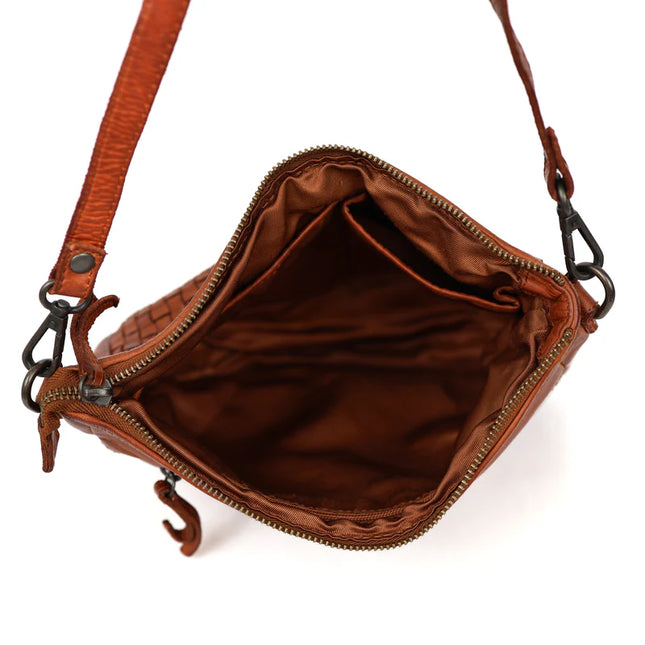 Bear Design Gevlochten Hand- Schoudertas Elvira
