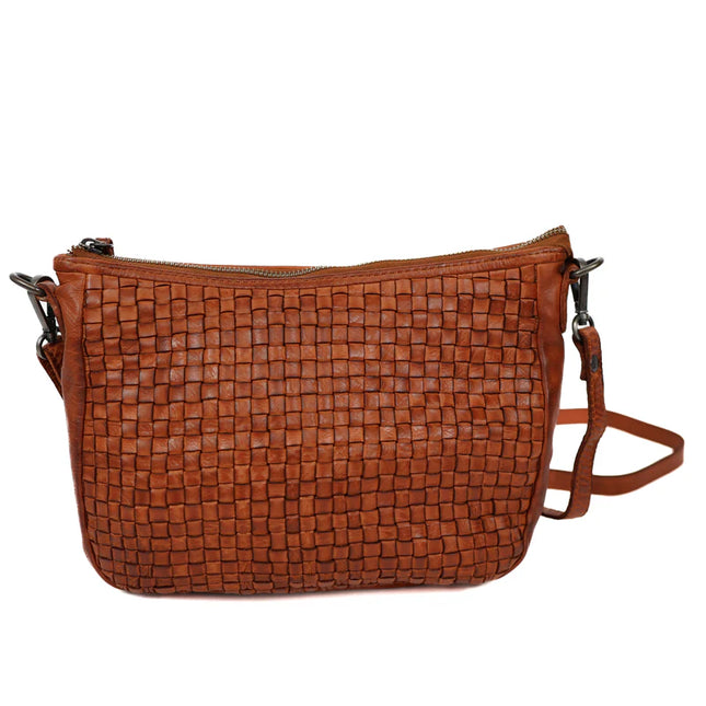 Bear Design Gevlochten Hand- Schoudertas Elvira