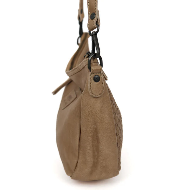 Bear Design Gevlochten Hand- Schoudertas Elvira