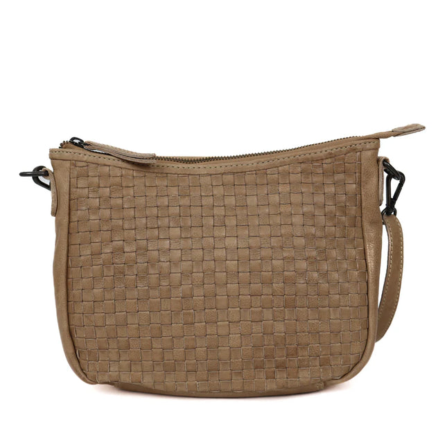 Bear Design Gevlochten Hand- Schoudertas Elvira