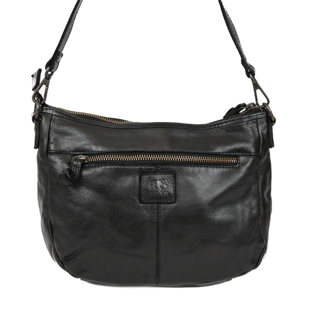 Bear Design Gevlochten Hand- Schoudertas Elvira