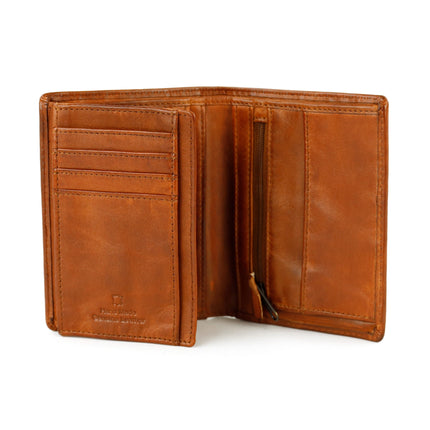 Bear Design Portafoglio Leon cognac interno