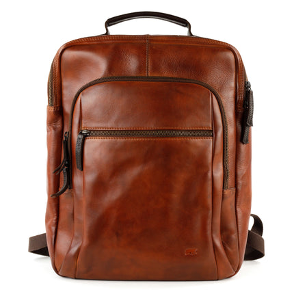 Bear Design Laptop rugzak Ties CL40848 Cognac Bruin