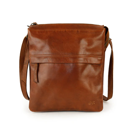 Bear Design Schoudertas Joyce Cognac