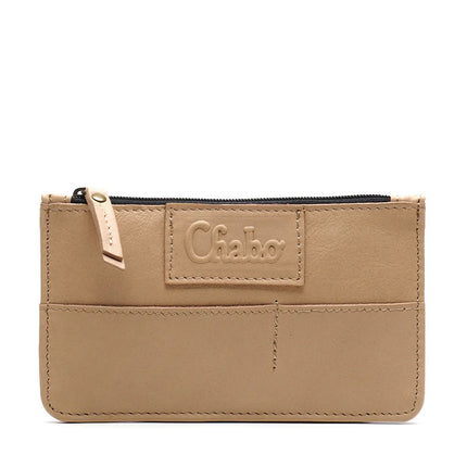 Chabo Bags Compacte Leren Pasjeshouder Met Rits