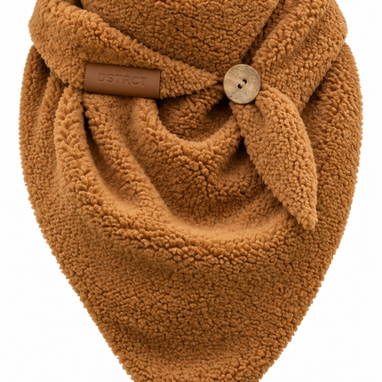 DSTRCT Bufanda Teddy Wrap Coñac