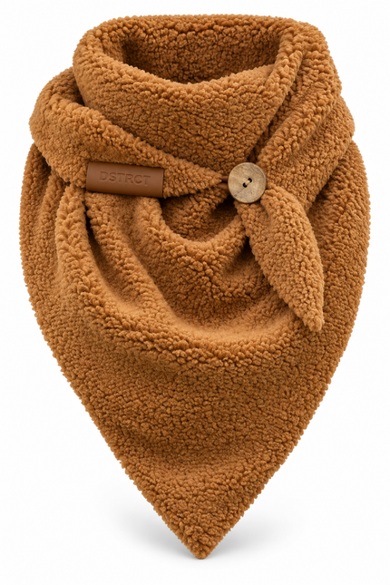DSTRCT Bufanda Teddy Wrap Coñac