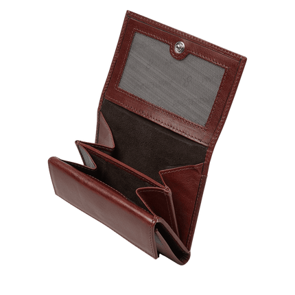 dR Amsterdam Heren Over Slag Portemonnee Met Kijkvenster RIFD