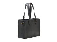 Black 10 Zijkant Slangen Print