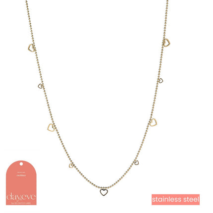 Day & Eve by Go Dutch Label Tiny Heart Necklace