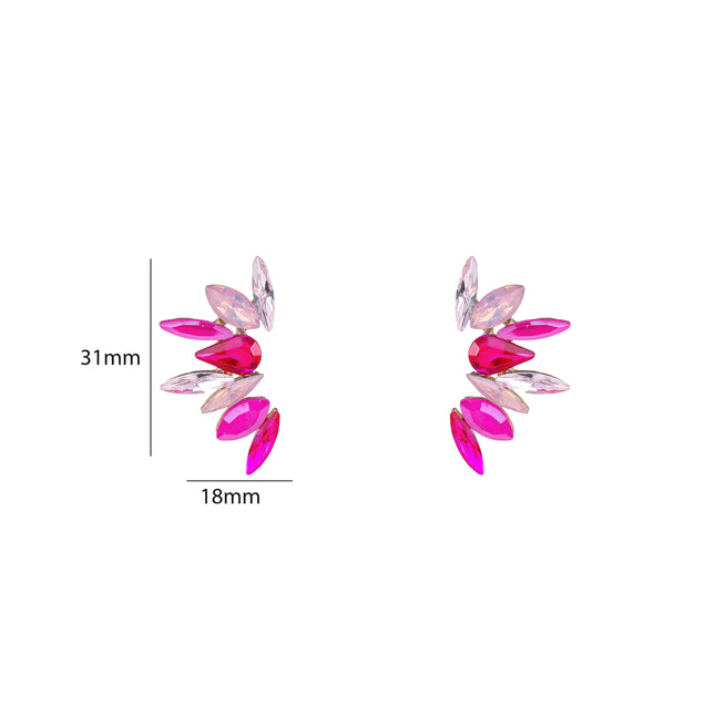 Day & Eve by Go Dutch Label Half Flower Studs