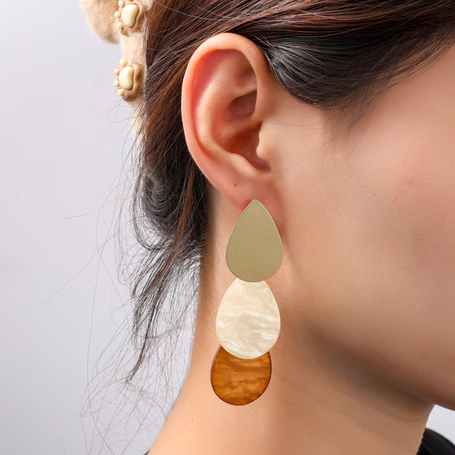 Day & Eve Drop Dangle Brown