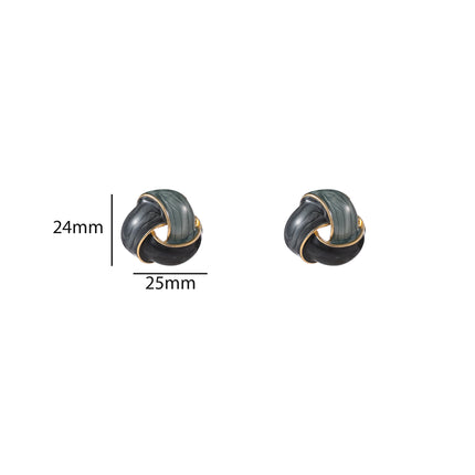Day & Eve Knotted Stud