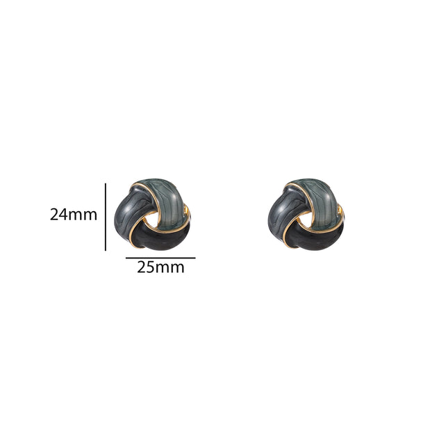 Day & Eve Knotted Stud