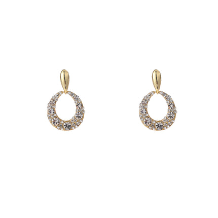 Day & Eve Oval Sparkle Dangle