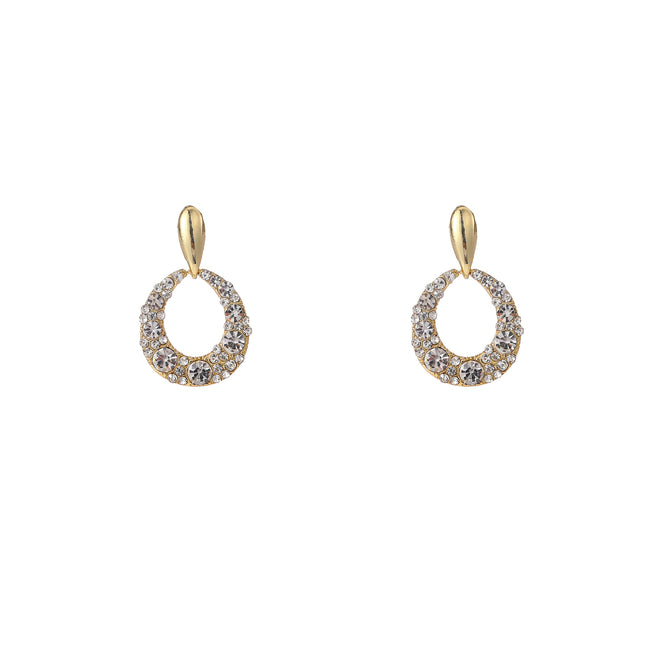 Day & Eve Oval Sparkle Dangle