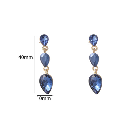 Day & Eve 3 Stone Dangles