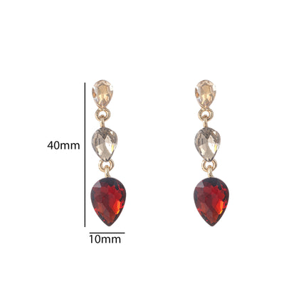 Day & Eve 3 Stone Dangles