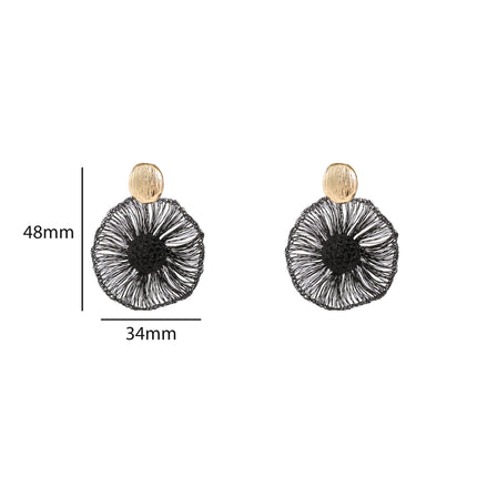 Day & Eve Silk Round Dangle