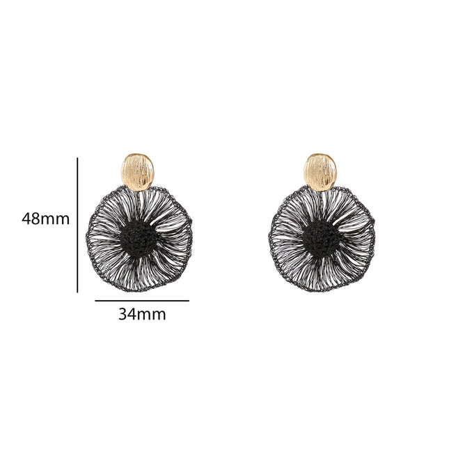 Day & Eve Silk Round Dangle