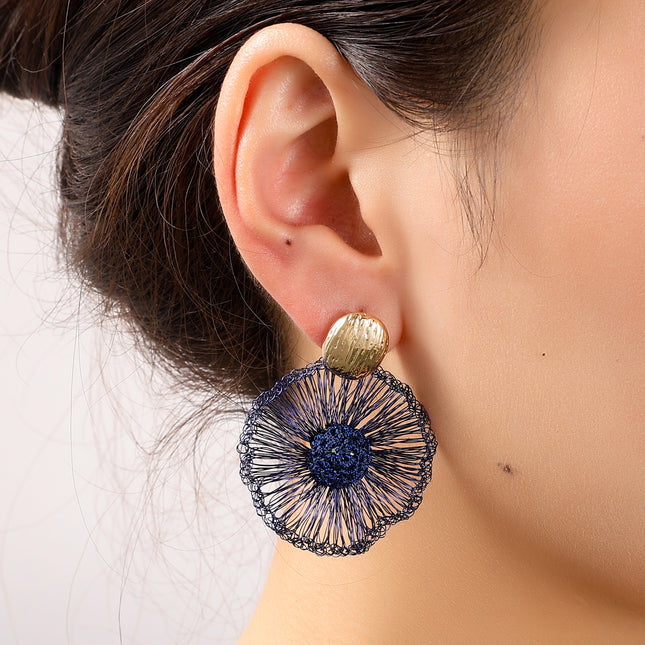 Day & Eve Silk Round Dangle