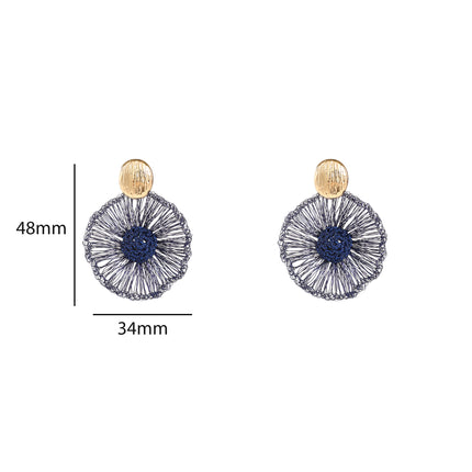 Day & Eve Silk Round Dangle