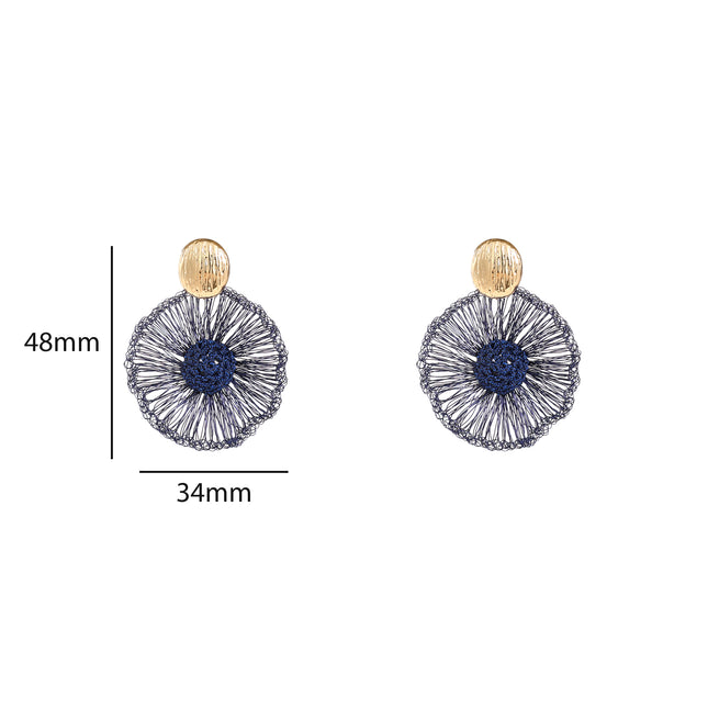 Day & Eve Silk Round Dangle