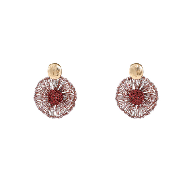 Day & Eve Silk Round Dangle