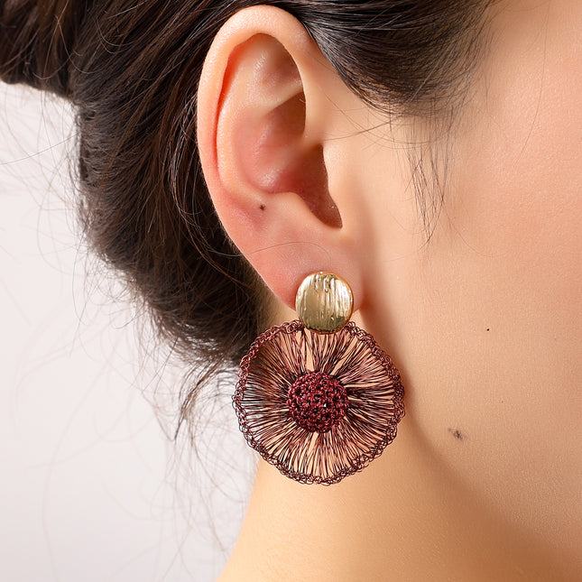 Day & Eve Silk Round Dangle